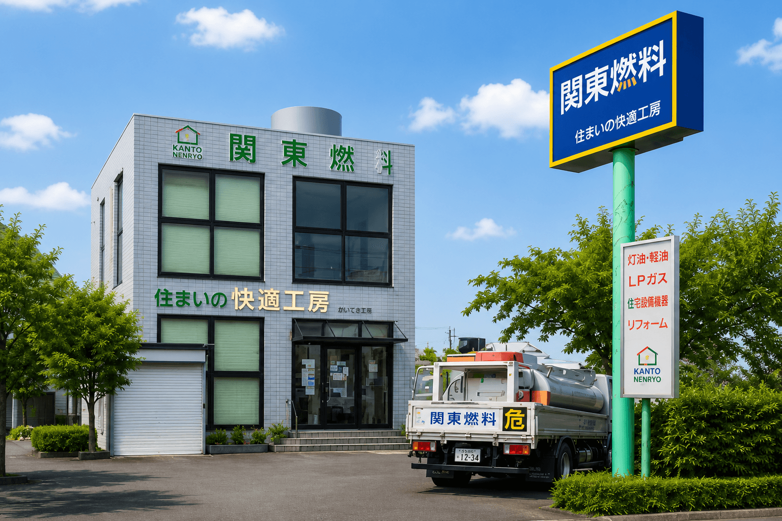関東燃料 大利根店・快適工房