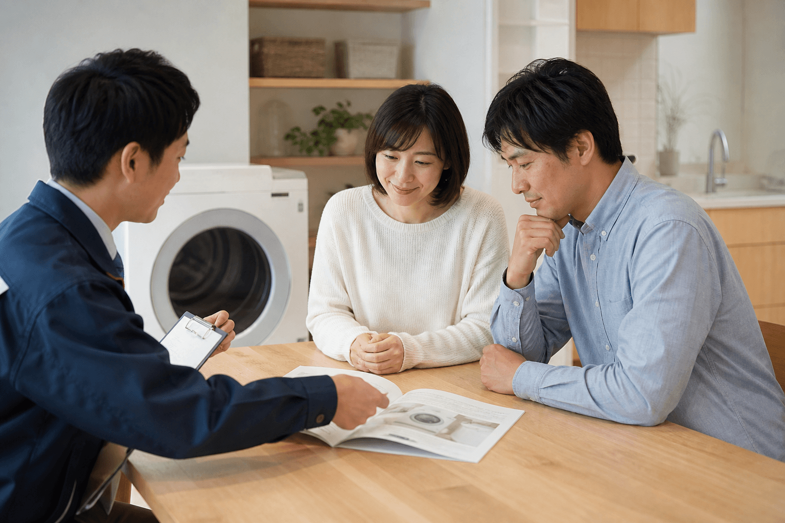 乾太くんについて相談する様子